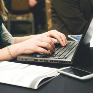 Laptop computer representing web design services
