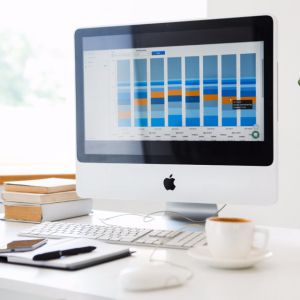Analytics dashboard representing conversion rate optimization