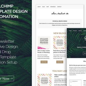 Email marketing newsletter template
